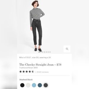 Everlane Straight Cheeky Jean